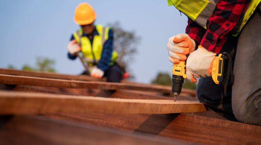 Professional New roof installation in Flag Pond, TN